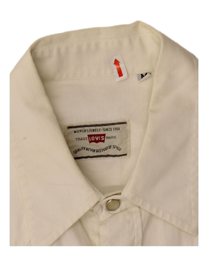 LEVI'S Mens Shirt Medium White
