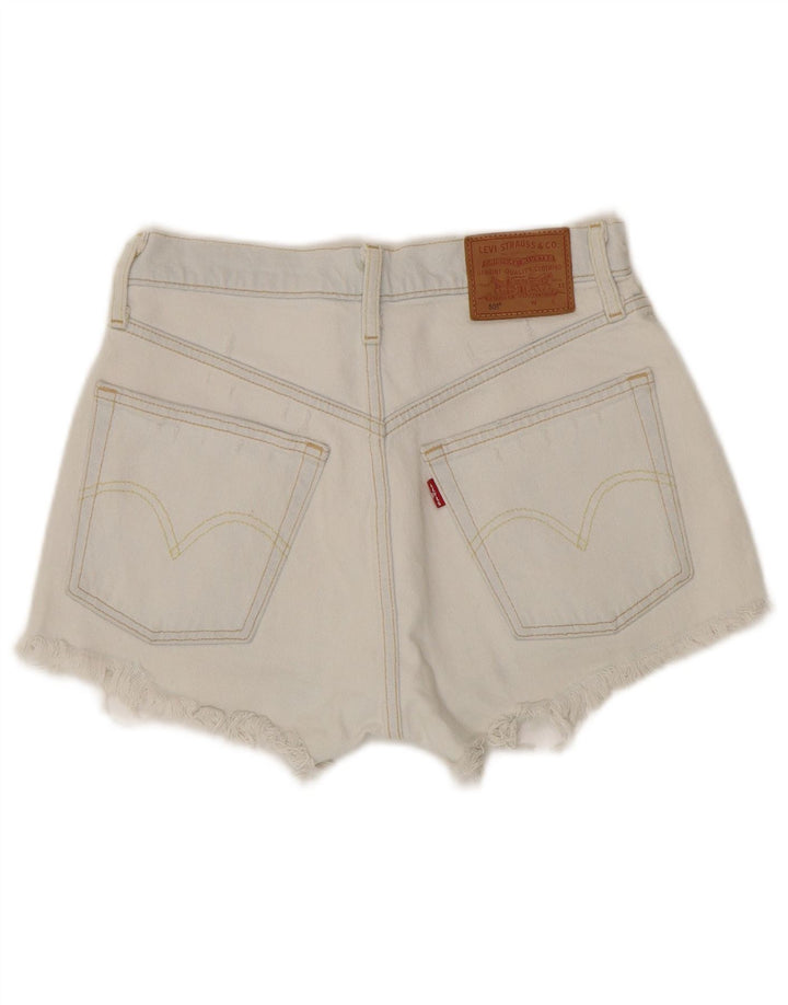 Levi's Damen 501 Denim Shorts W25 XS Blaue Baumwolle