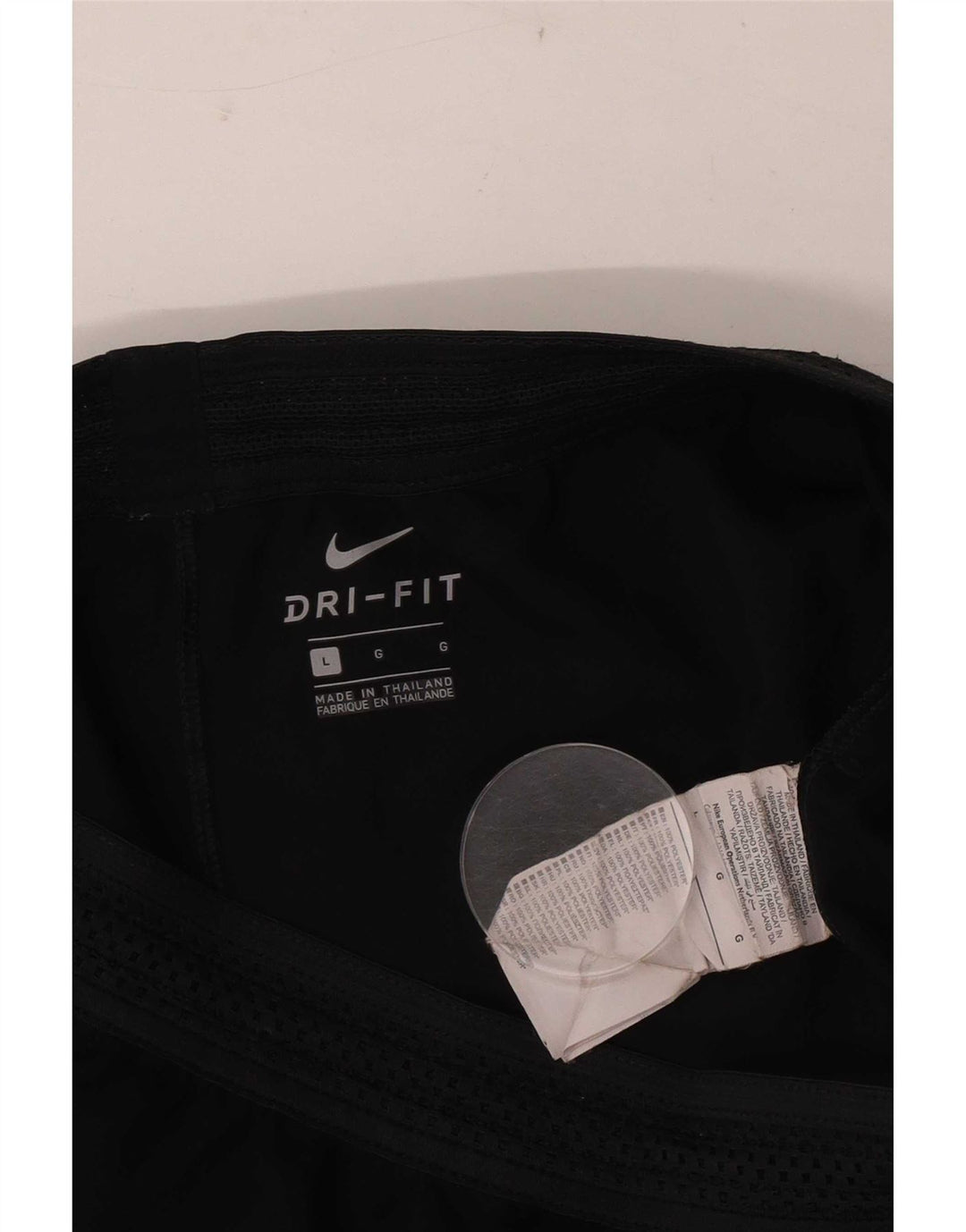 Nike Herren Dri Fit Sportshorts, groß, aus schwarzem Polyester