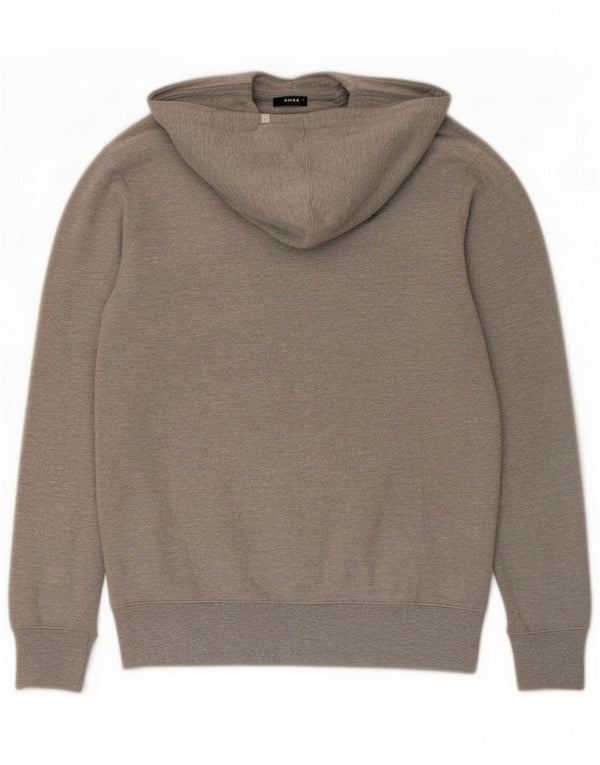 Volcom Womens Graphic Hoodie Jumper UK 6 XS Grau