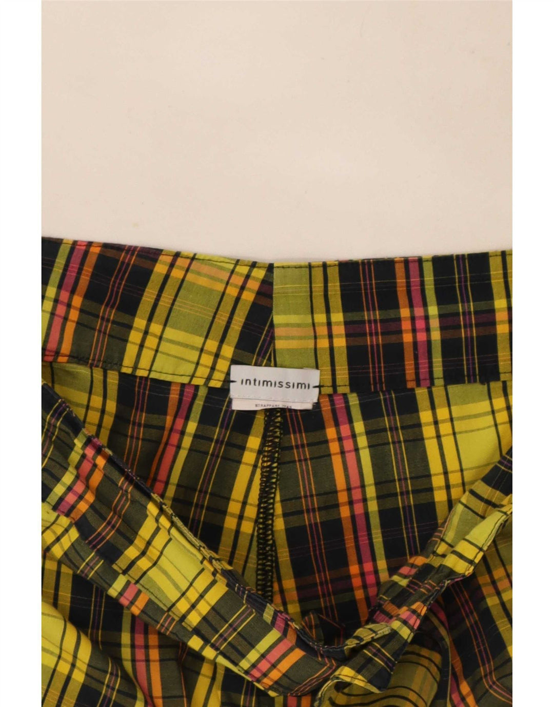 Intimissimi Herren Chino-Shorts W34, groß, mehrfarbig kariert