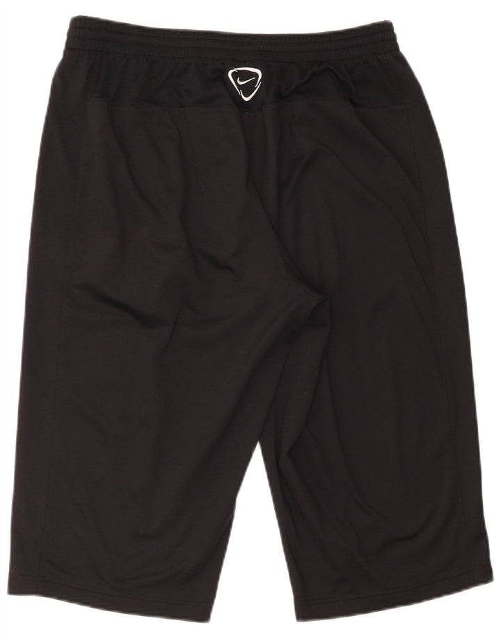 Nike Herren Dri Fit Bermuda Sportshorts Mittelschwarzes Polyester