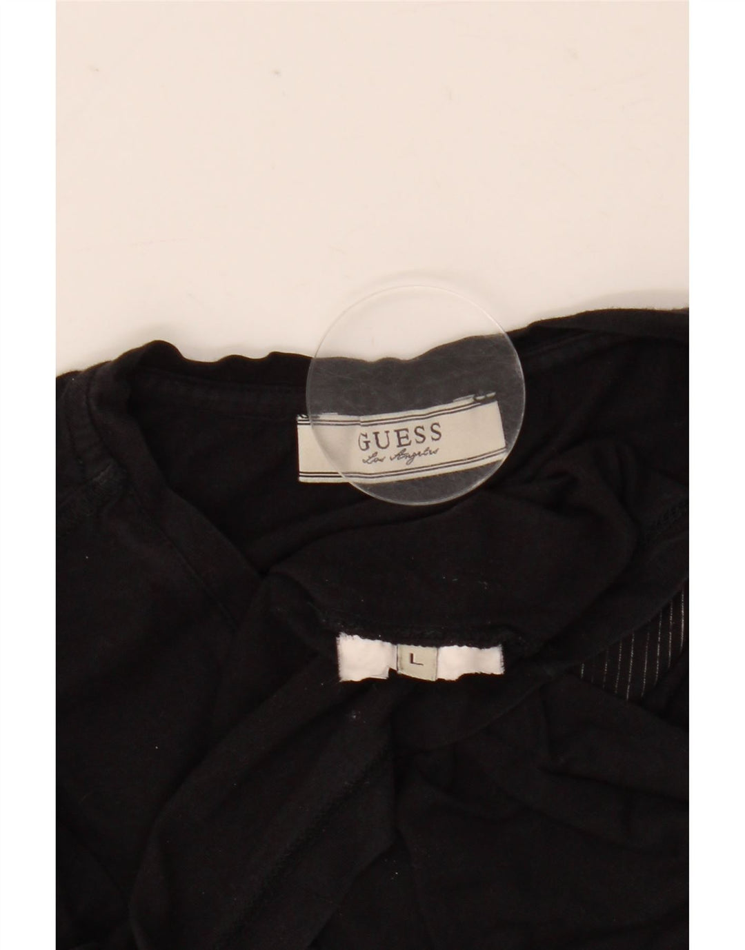 Guess Herren-T-Shirt mit Grafik, Größe L, Schwarz