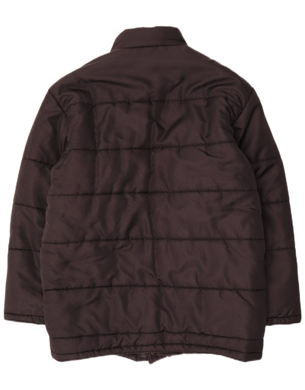 Levi's Herren Wattierte Jacke UK 38 Medium Schwarz Polyester