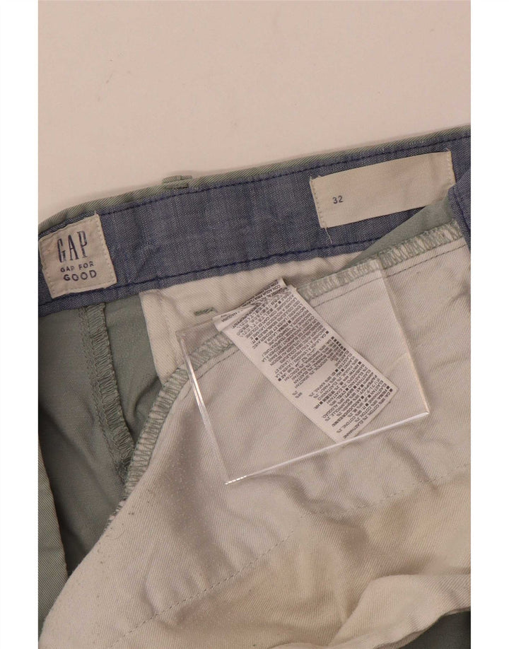 Gap Herren Chinoshorts W32 mittelgrüne Baumwolle