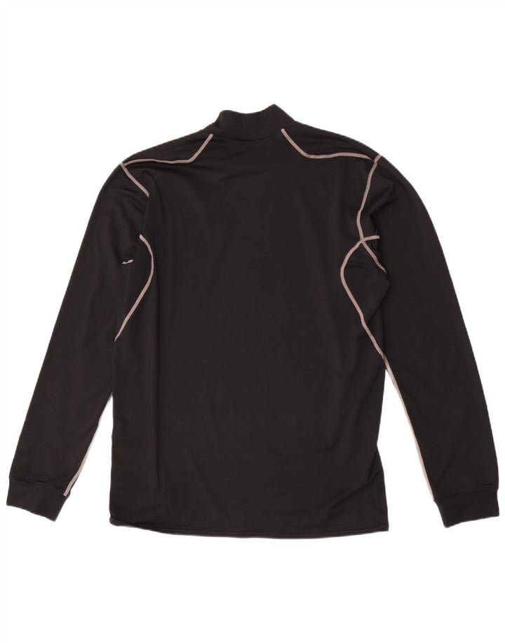 Nike Herren Dri Fit Top Langarm Large Schwarz