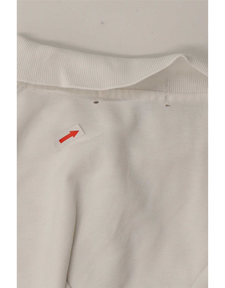 Polo Ralph Lauren Herrenhemd, groß, aus weißer Baumwolle
