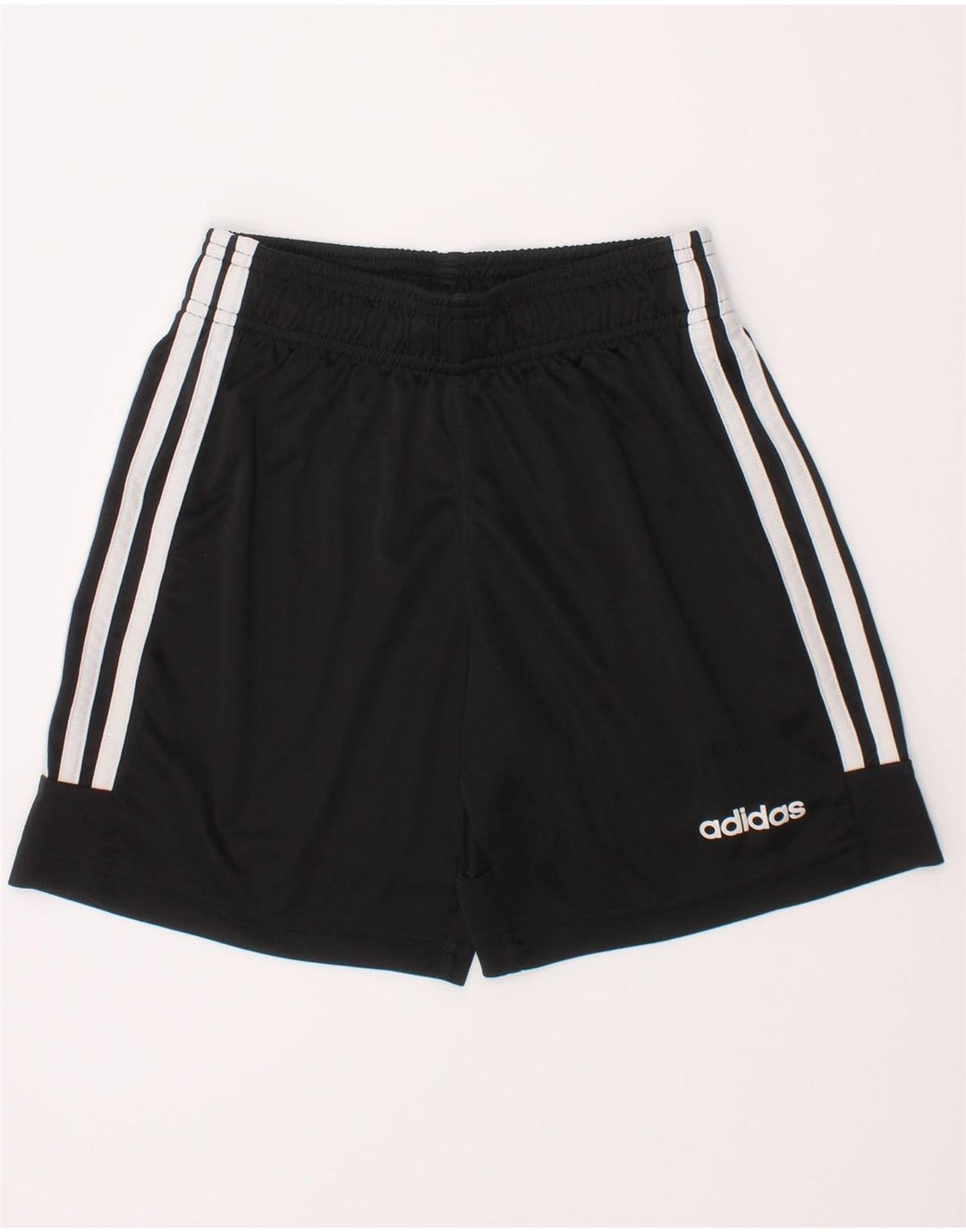 ADIDAS Climalite Sportshorts für Jungen, 9–10 Jahre, schwarzes Polyester