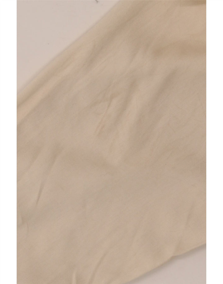 ORVIS Damen-Oversize-Hemd UK 18/20 XL aus weißer Seide