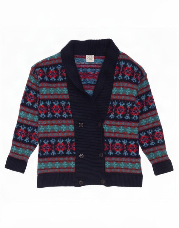 Laura Ashley Damen-Strickjacke in Übergröße, Gr. 10, Größe S, Marineblau
