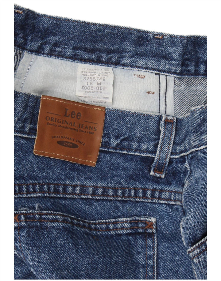 Lee Denim-Shorts für Jungen, 15–16 Jahre, W32, blaue Baumwolle