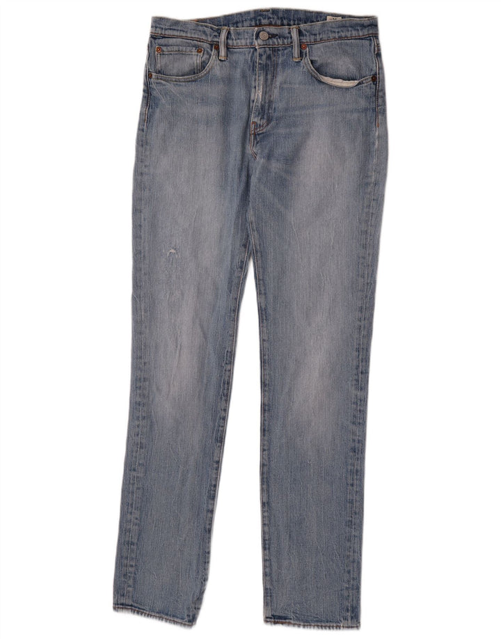 Levi's Damen 511 Slim Jeans W33 L34 Blaue Baumwolle