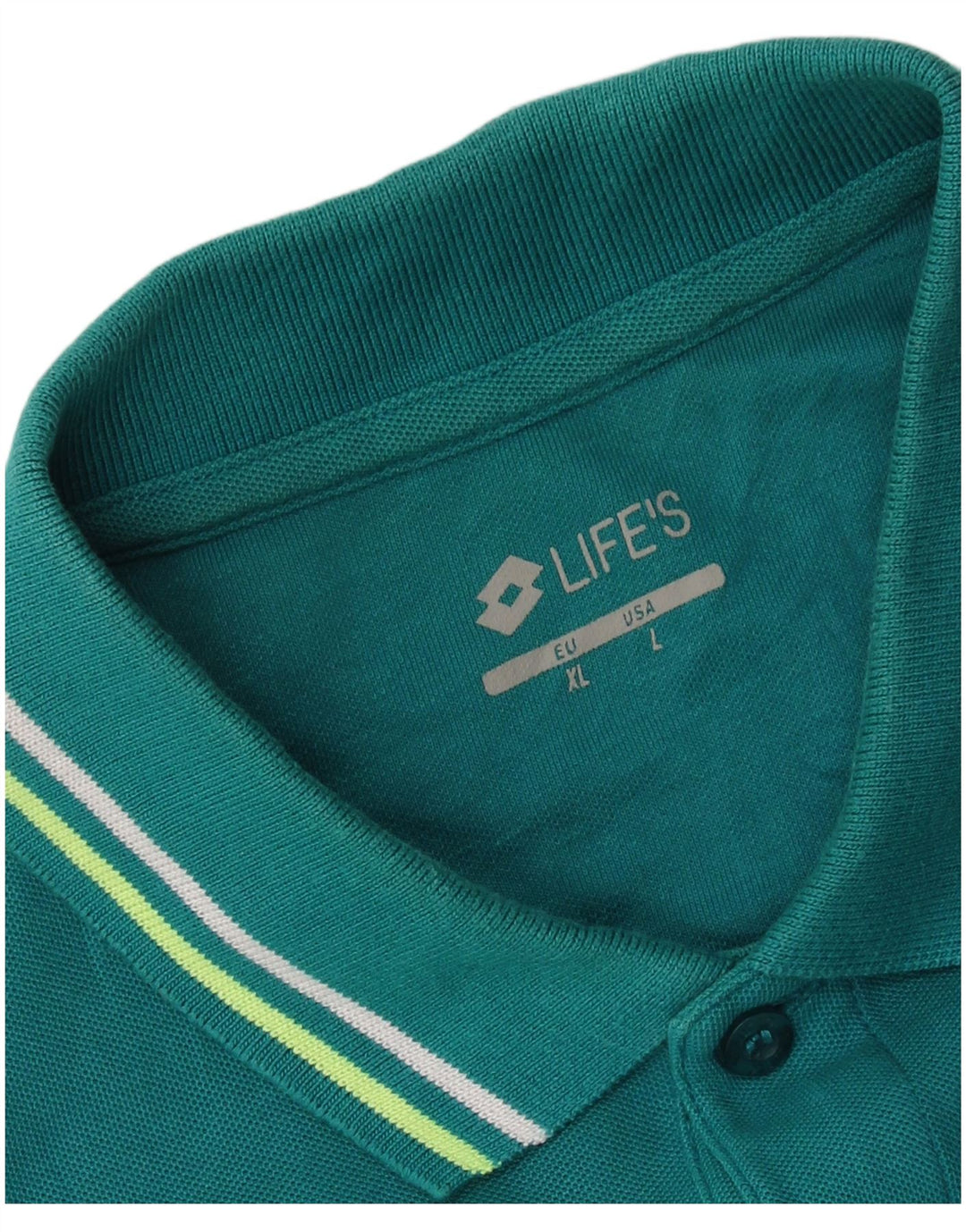 Lotto Herren-Poloshirt, Größe L, Grün