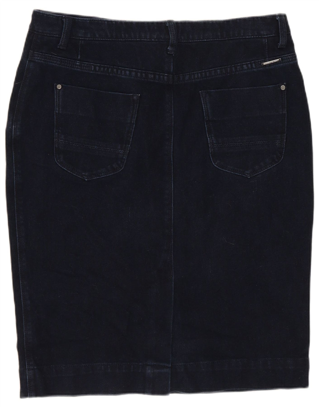 MARKS & SPENCER Damen-Jeansrock Autograph UK 12 Medium W30 Marineblau