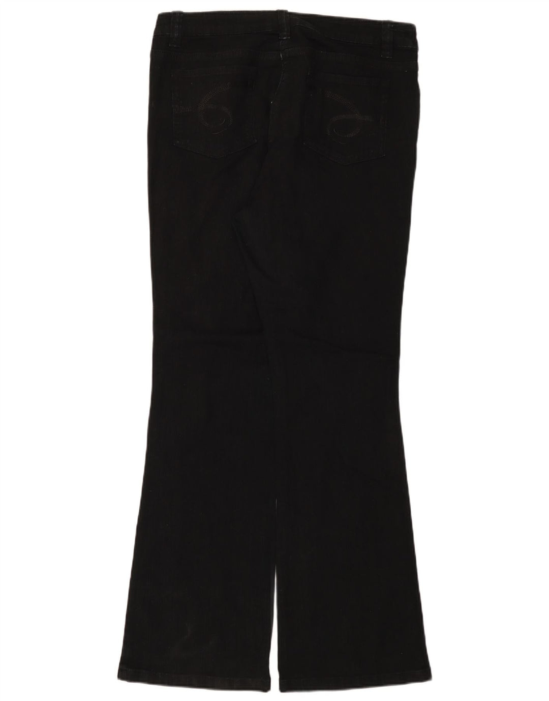Marks & Spencer Damen Autograph Bootcut Jeans UK 14 Large W34 L33 Schwarz