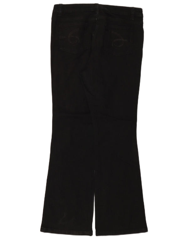 Marks & Spencer Damen Autograph Bootcut Jeans UK 14 Large W34 L33 Schwarz