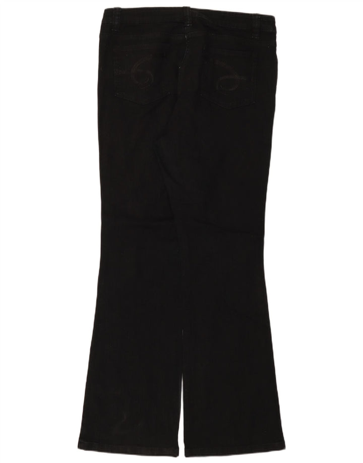 Marks & Spencer Damen Autograph Bootcut Jeans UK 14 Large W34 L33 Schwarz