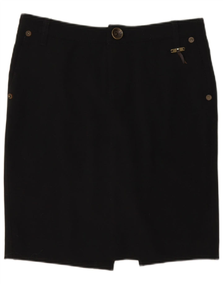 Liu Jo Damen Bleistiftrock W26 Small Schwarz Polyester