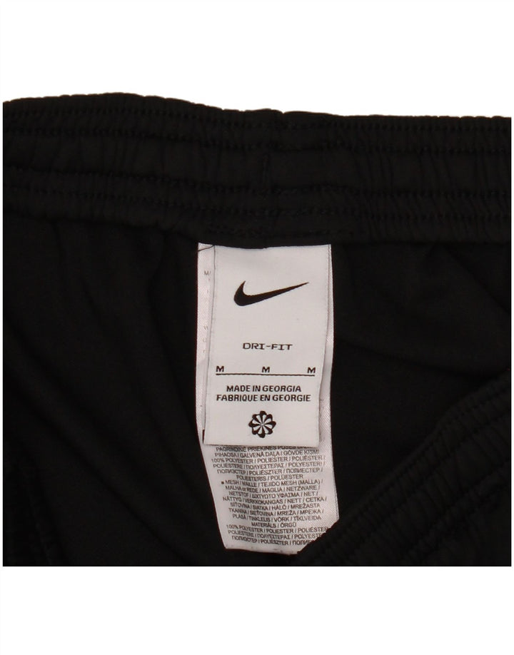 Nike Herren Dri Fit Trainingshose Mittelschwarzes Polyester