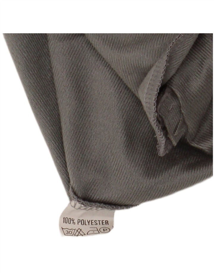 MC CRAE'S Herren-Trainingsanzug-Oberteil, Jacke, XL, graues Farbblock-Polyester