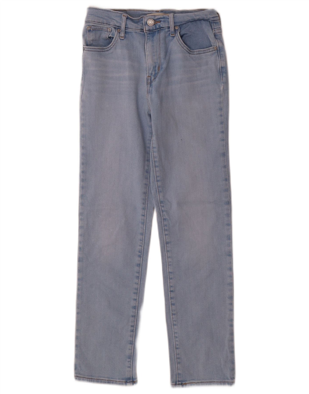 Levi's Damen Straight Jeans W25 L26 Blaue Baumwolle