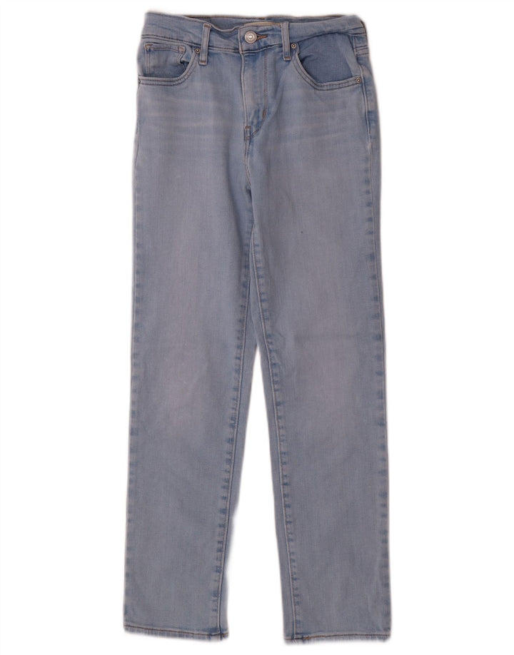 Levi's Damen Straight Jeans W25 L26 Blaue Baumwolle