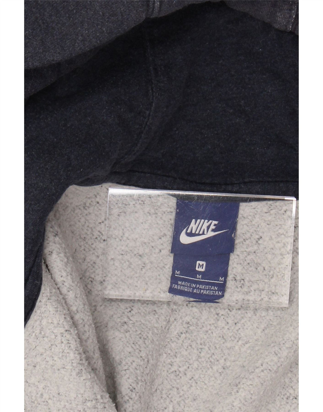 NIKE Herren-Kapuzenpullover mit Reißverschluss, mittlere marineblaue Baumwolle