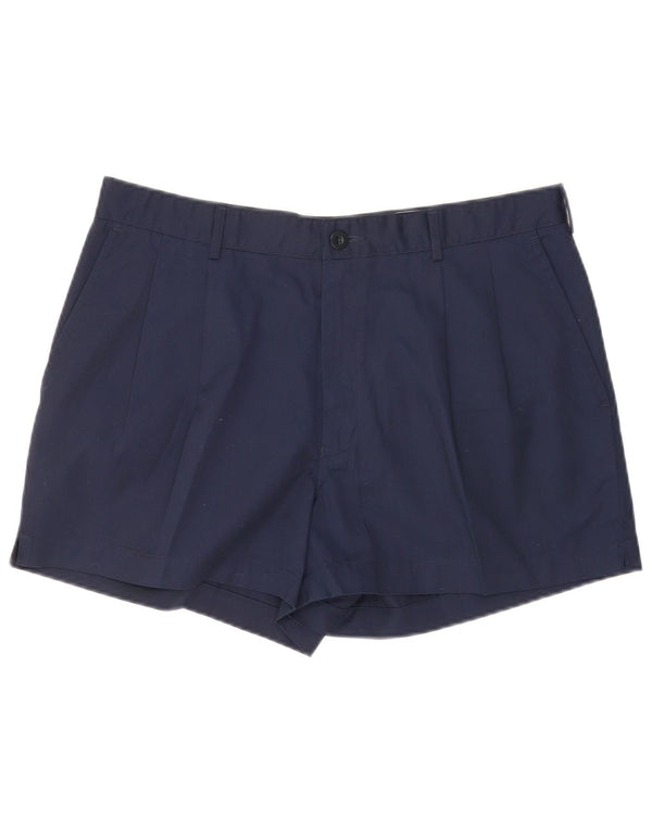 Lotto Herren Pegged Chino Shorts W44 2XL Marineblau Polyester
