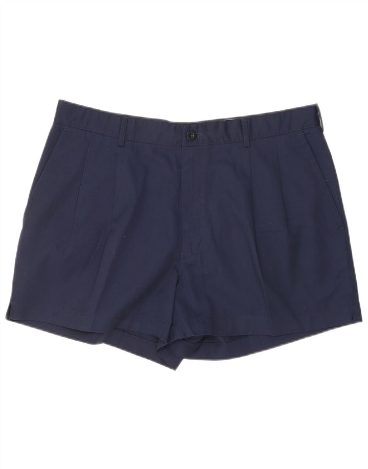 Lotto Herren Pegged Chino Shorts W44 2XL Marineblau Polyester