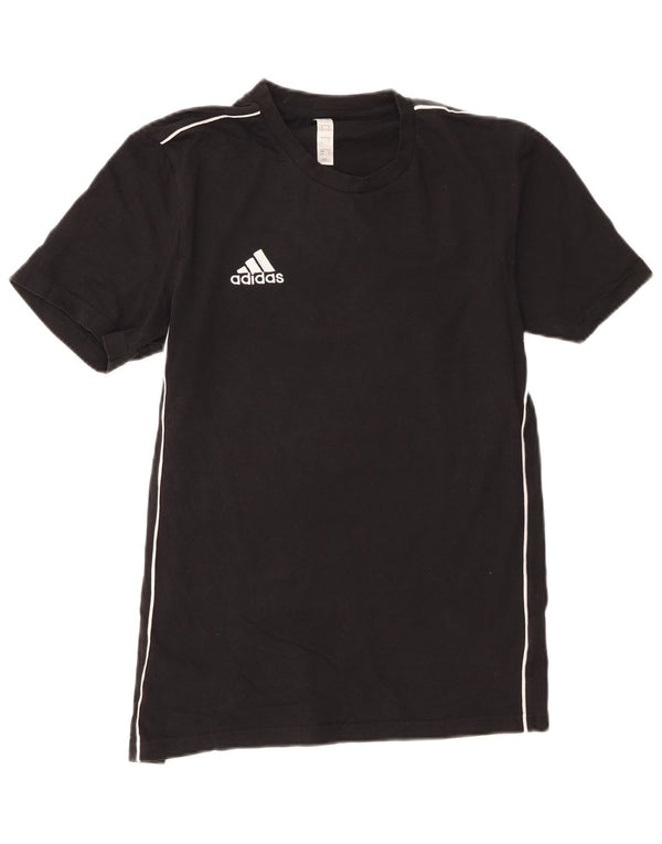 Adidas Herren T-Shirt Top Small Schwarz Baumwolle