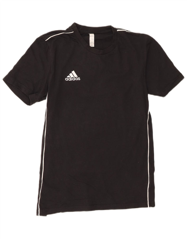 Adidas Herren T-Shirt Top Small Schwarz Baumwolle