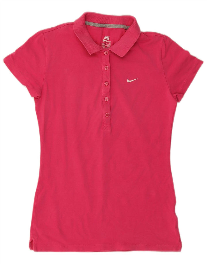 Nike Damen Poloshirt US 4/6 Small Pink