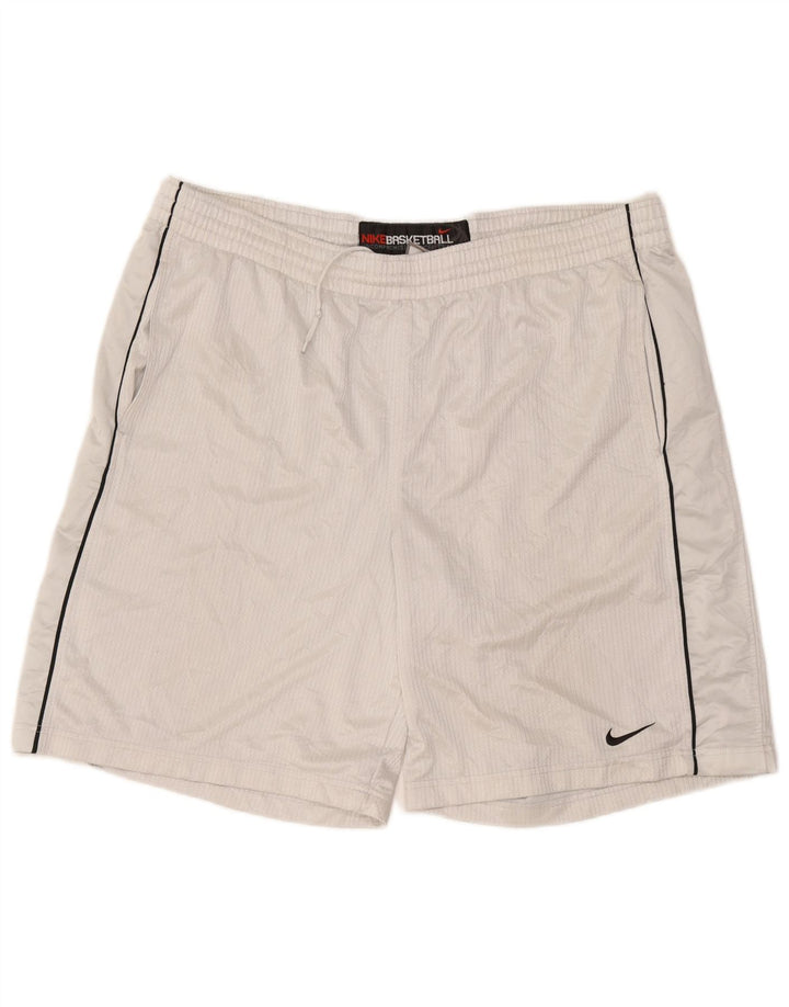Nike Herren Sportshorts XL Grau Polyester