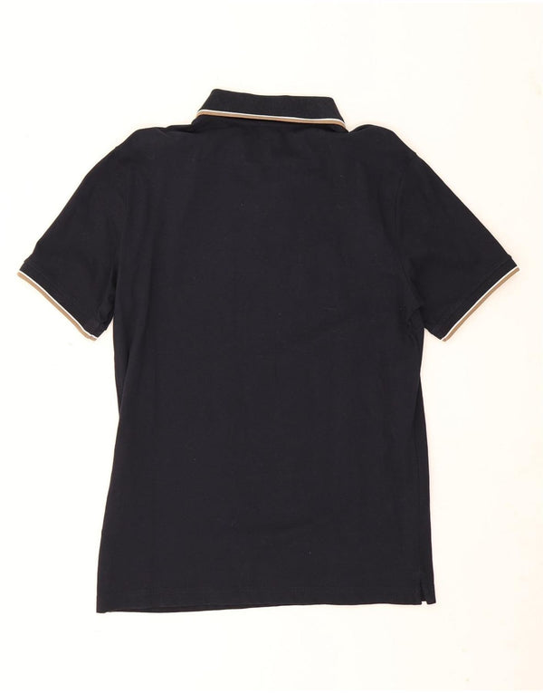 Guess Herren Slim Fit Poloshirt UK 46 XL Marineblau Baumwolle