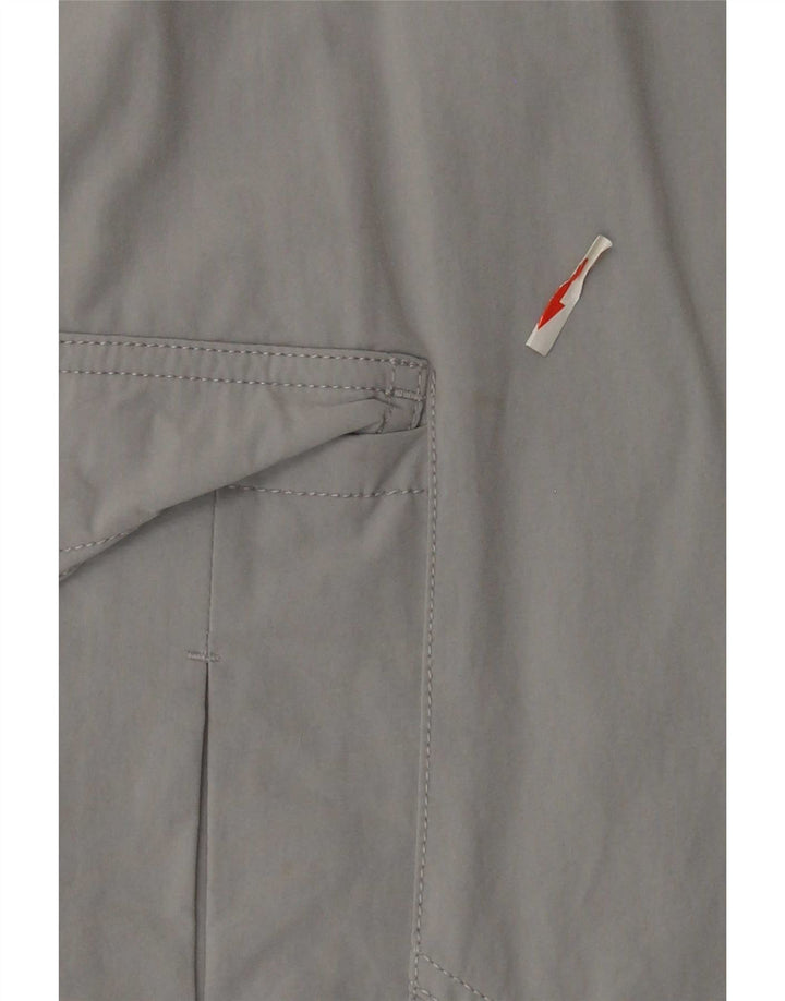 Nike Herren-Cargo-Trainingshose mit grafischem Muster, mittelgraues Nylon