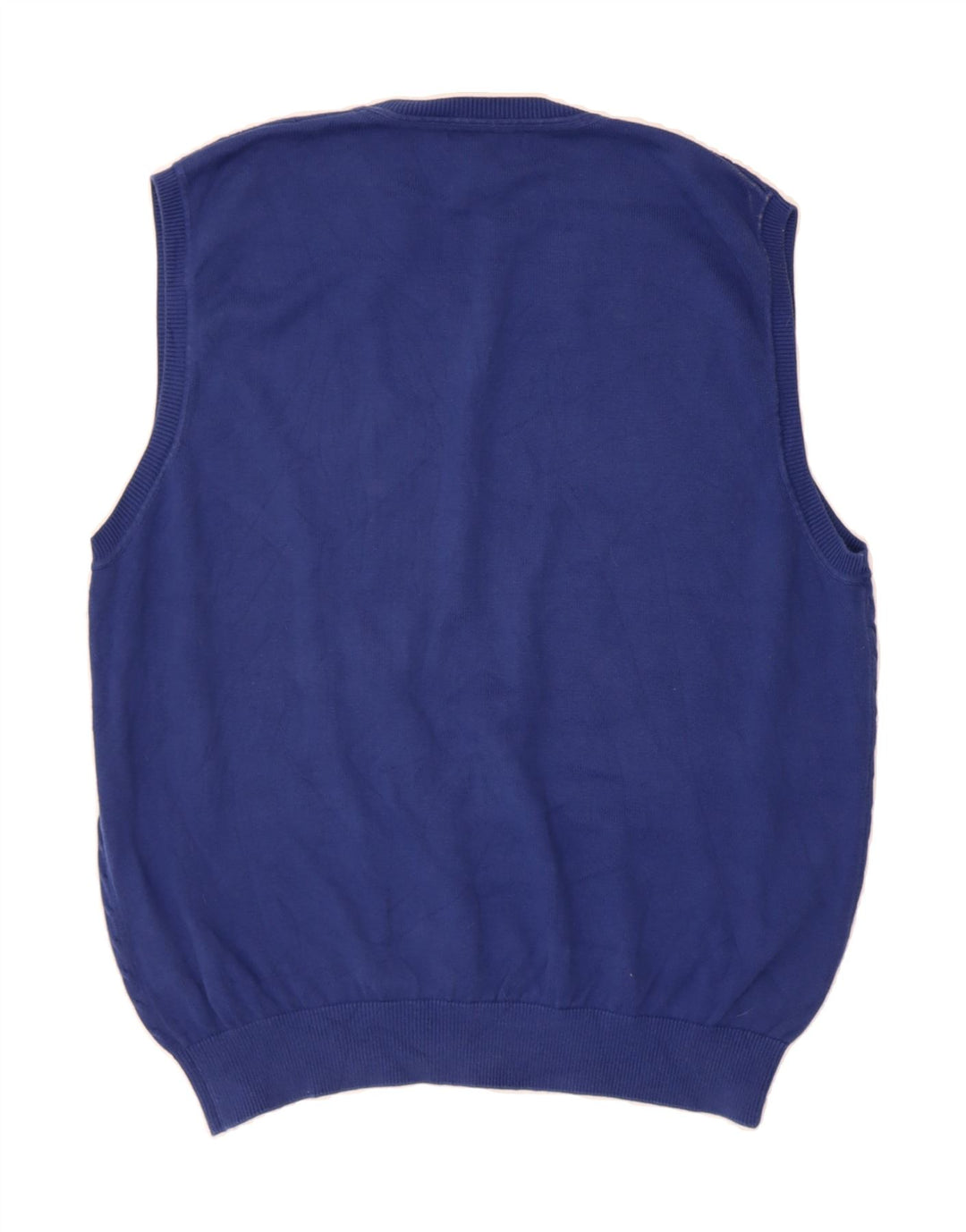 TOMMY HILFIGER Mens Vest Tank Top XL Blue Cotton Vintage Tommy Hilfiger and Second-Hand Tommy Hilfiger from Messina Hembry 