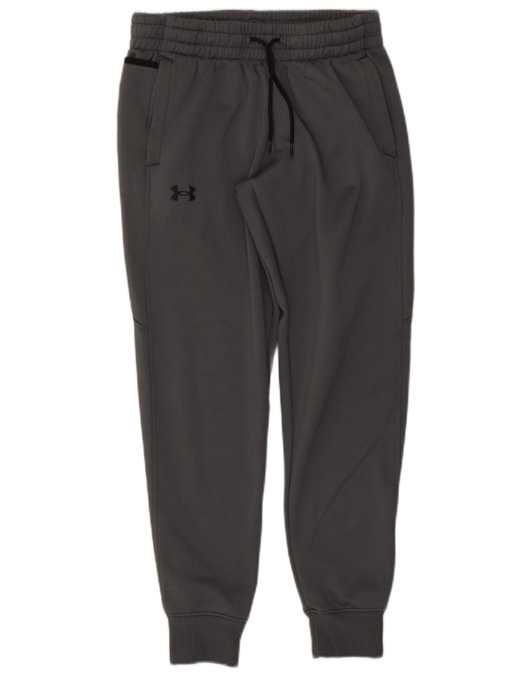 Under Armour Herren-Trainingshose, mittelgraues Polyester
