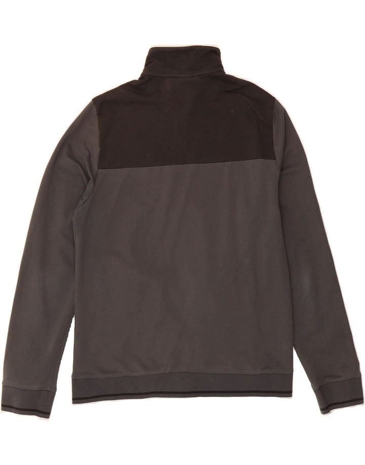 LOTTO Mens Tracksuit Top Jacket Medium Grey Colourblock Vintage Lotto and Second-Hand Lotto from Messina Hembry 
