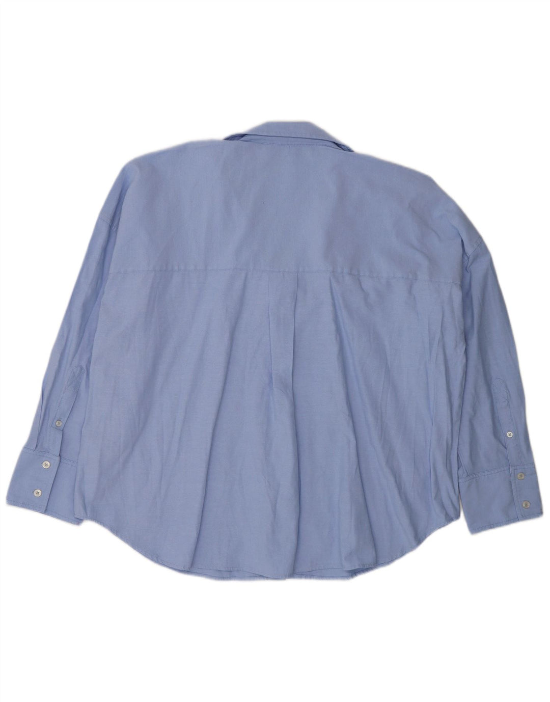 Zara Damen-Hemd UK 20 2XL Blue Cotton Classic