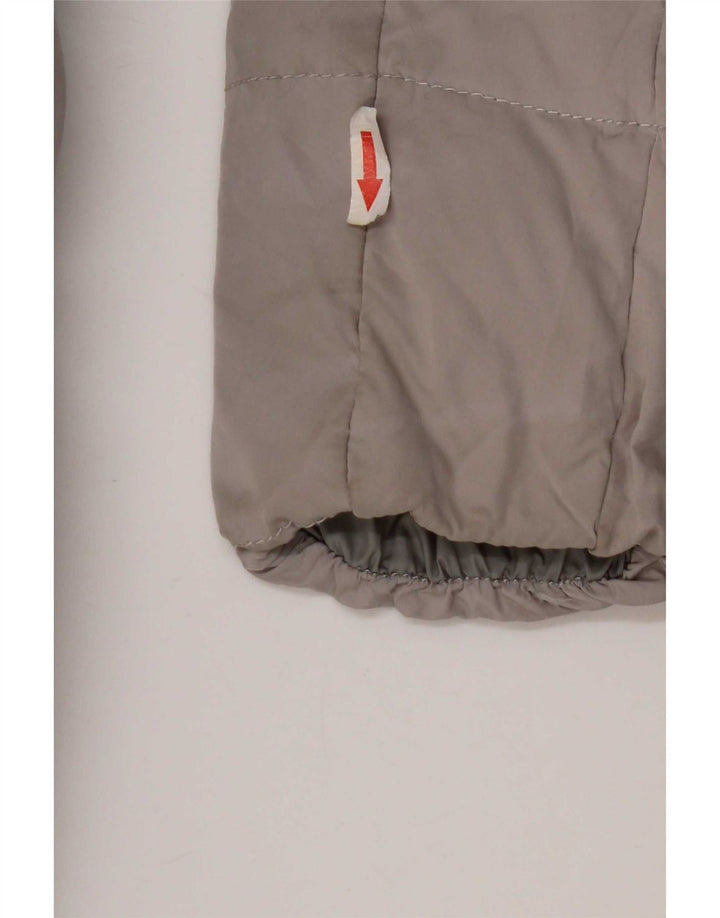 Napapijri Wattierte Damenjacke mit Kapuze, UK 10, Größe S, Grau, Polyester