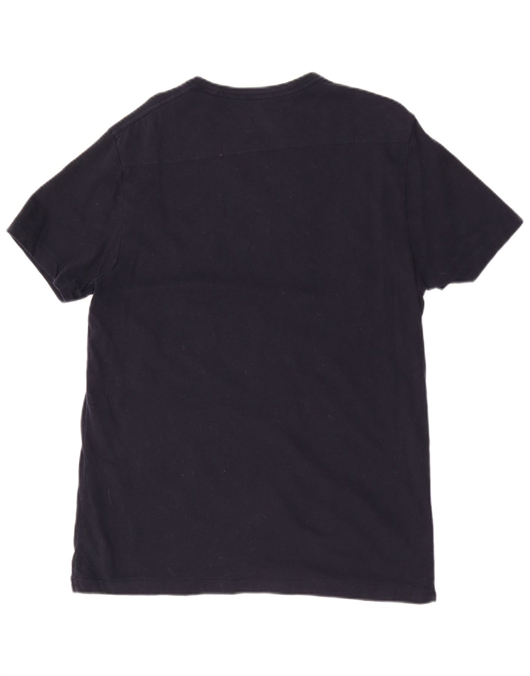 French Connection Herren-T-Shirt mit normaler Passform und Grafik, mittleres Marineblau