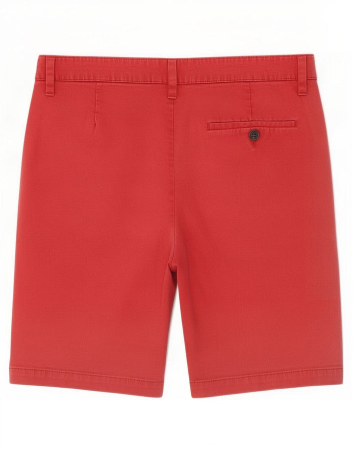 Marks & Spencer Herren-Chinoshorts, Größe M, W32, Rot