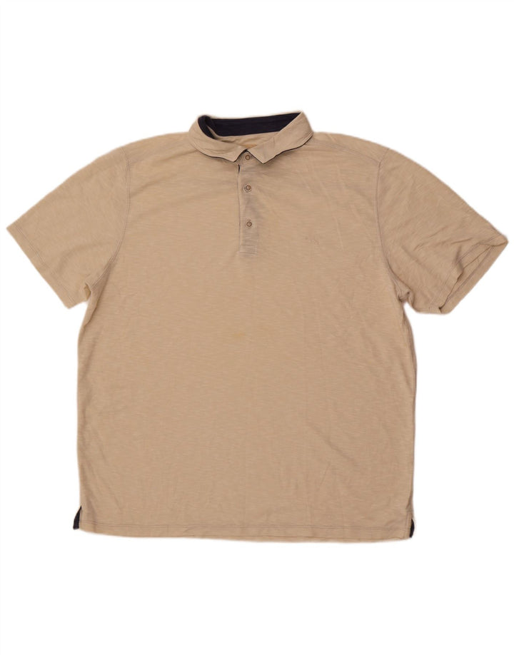 Tommy Bahama Herren Poloshirt XL Off White Modal