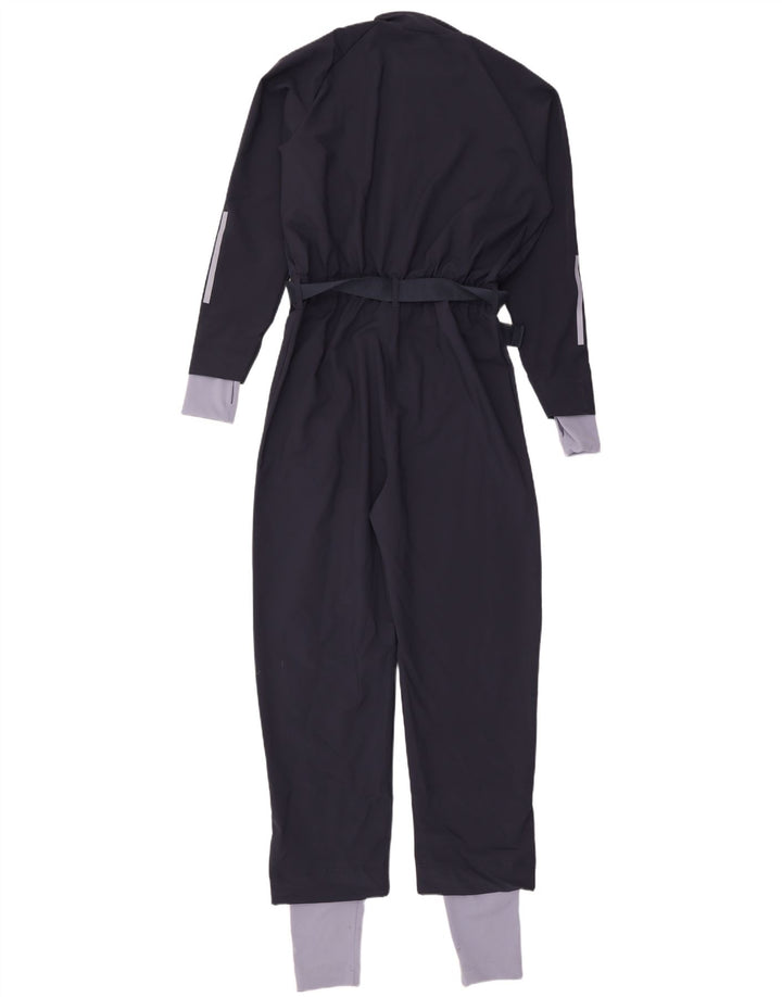 Adidas Damen Boiler Ski Jumpsuit IT 46 Large Marineblau Polyester