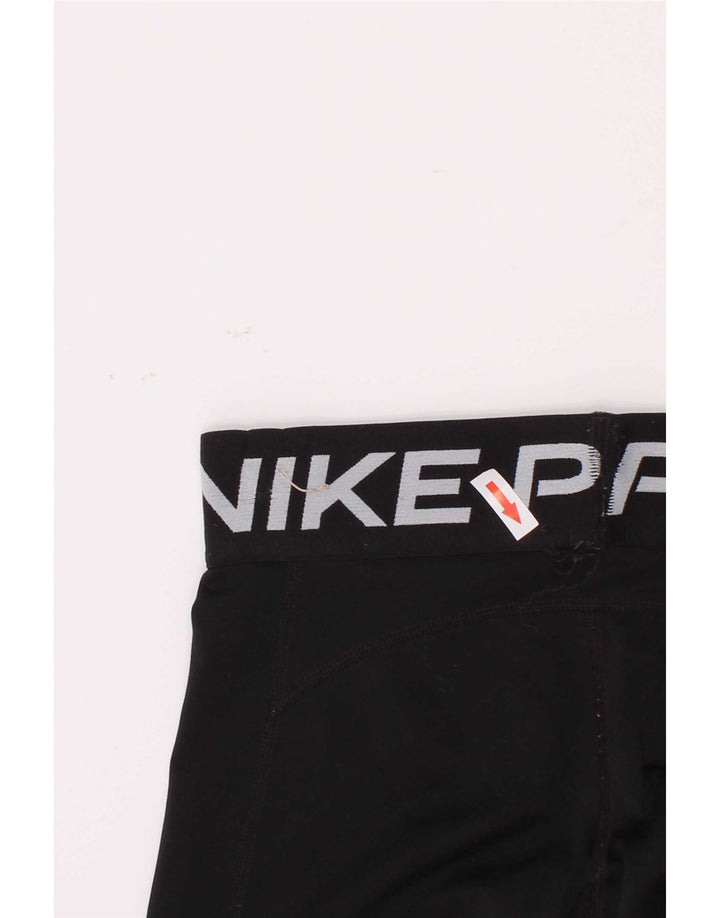 Nike Dri Fit Grafik-Leggings für Mädchen, 8–9 Jahre, Größe S, Schwarz, Polyester