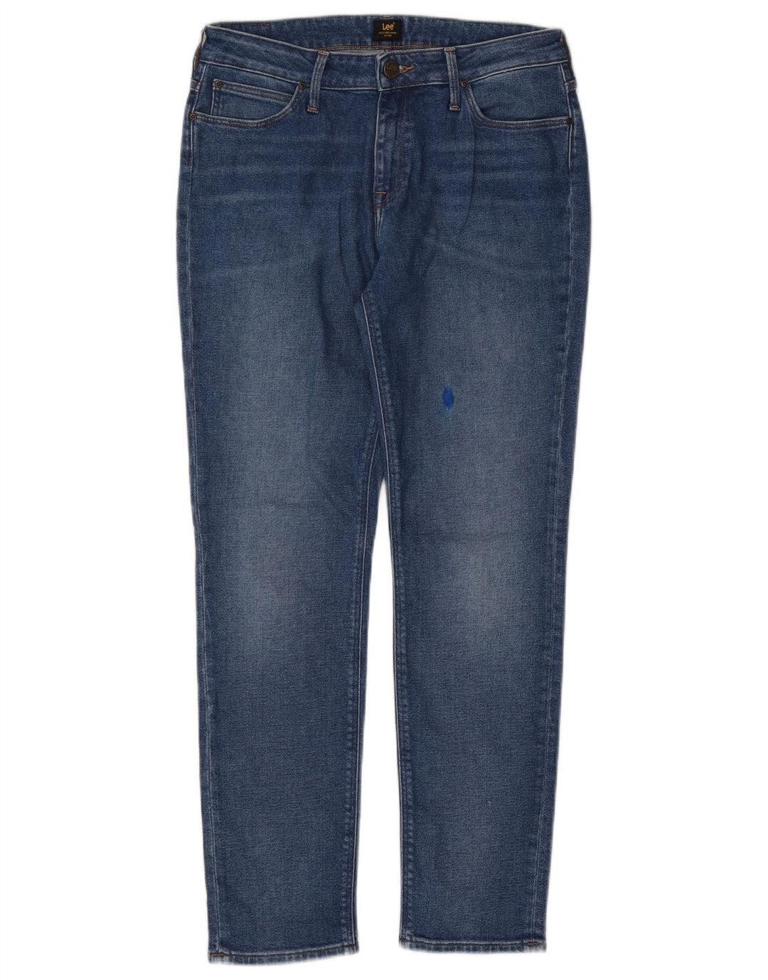 Lee Damen Elly Slim Jeans W31 L28 Blue Cotton Classic