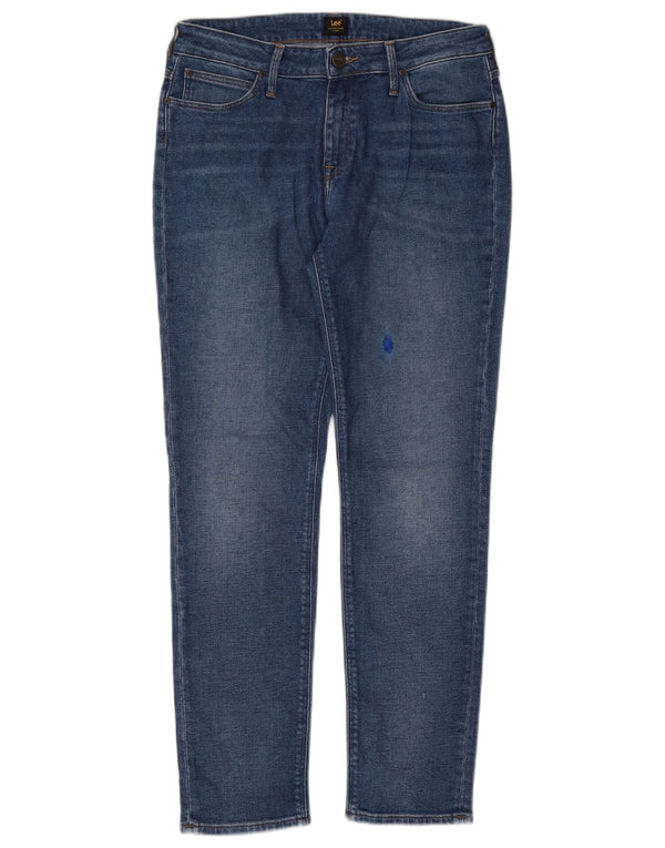 Lee Damen Elly Slim Jeans W31 L28 Blue Cotton Classic