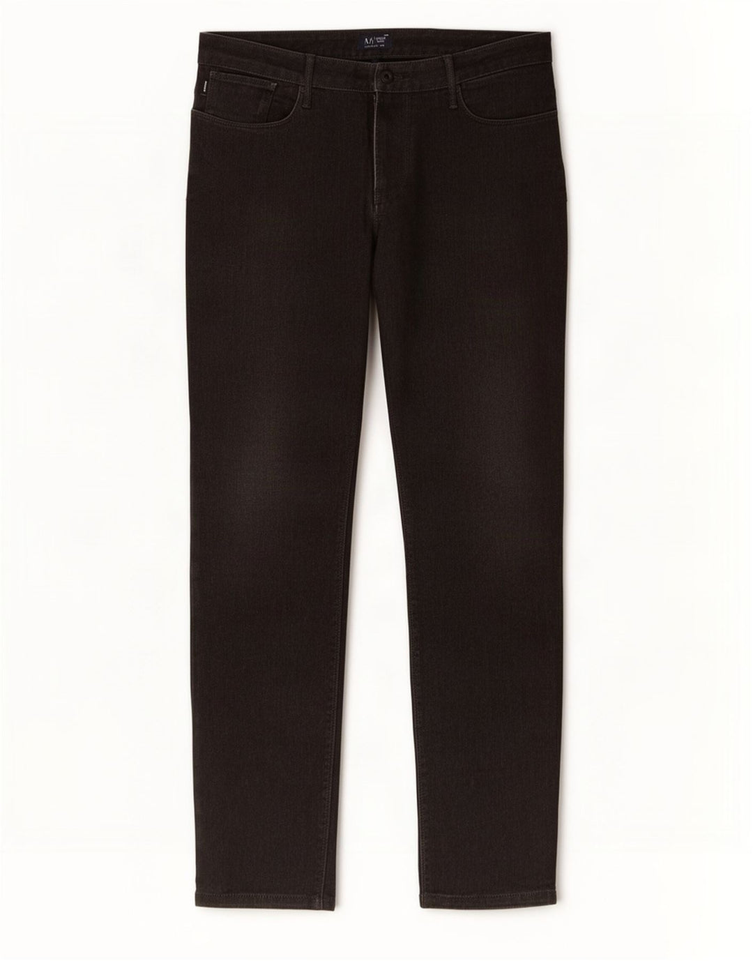 Armani Herren Slim Jeans W36 L30 Schwarze Baumwolle