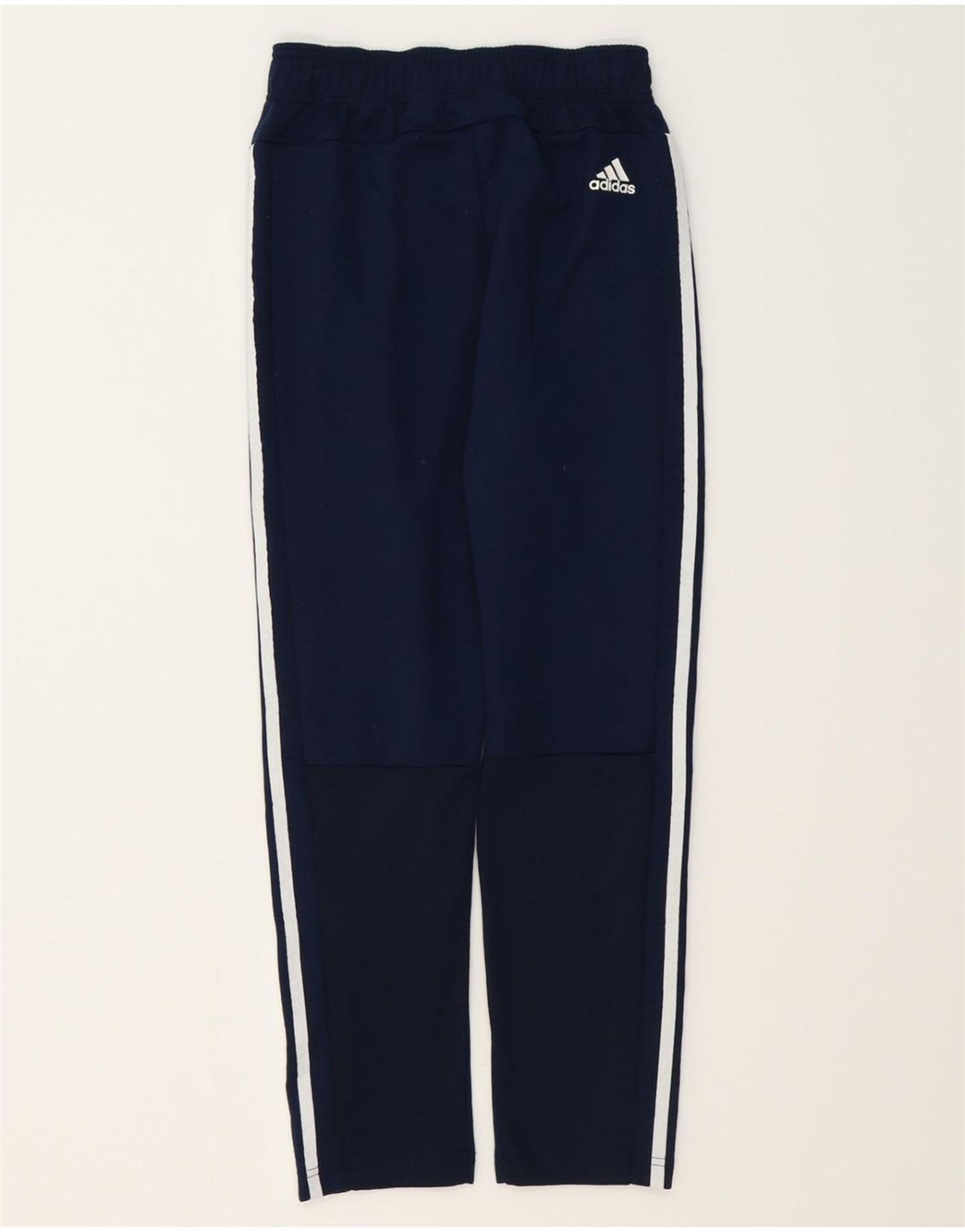 ADIDAS Boys Tracksuit Trousers 11-12 Years  Navy Blue Polyester Vintage Adidas and Second-Hand Adidas from Messina Hembry 