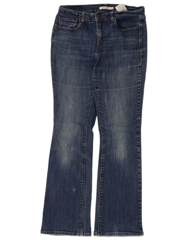 Levi's Damen 515 Bootcut Jeans US 8 Medium W30 L29 Blaue Baumwolle
